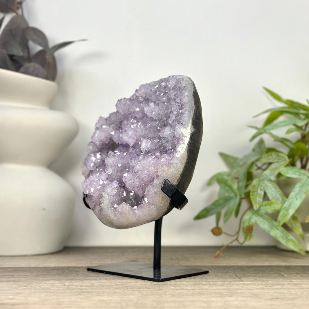 Large Uruguayan Amethyst Crystal for Home Decor - MWS3299