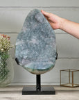 Huge Natural Green Quartz Specimen Statement Piece - MWS2838