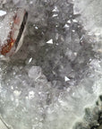 Natural Uruguayan Quartz Geode with Calcite Inclusion - MWS3397
