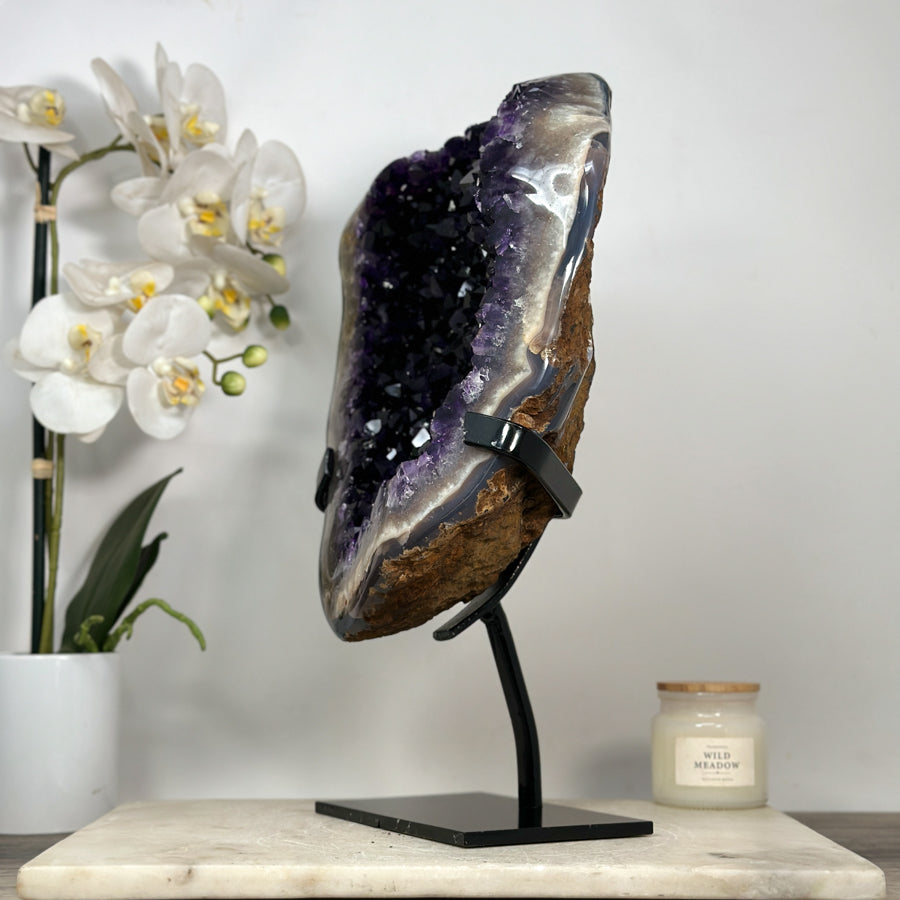 Stunning Top Grade Large Natural Amethyst Specimen - MWS2049