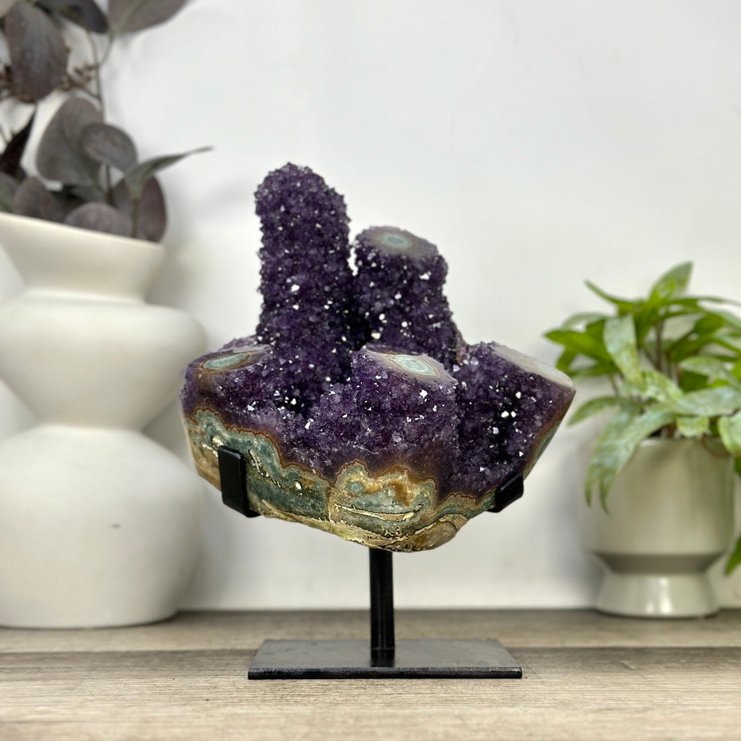 Collection Grade Amethyst Stalactite Formation - MWS3385