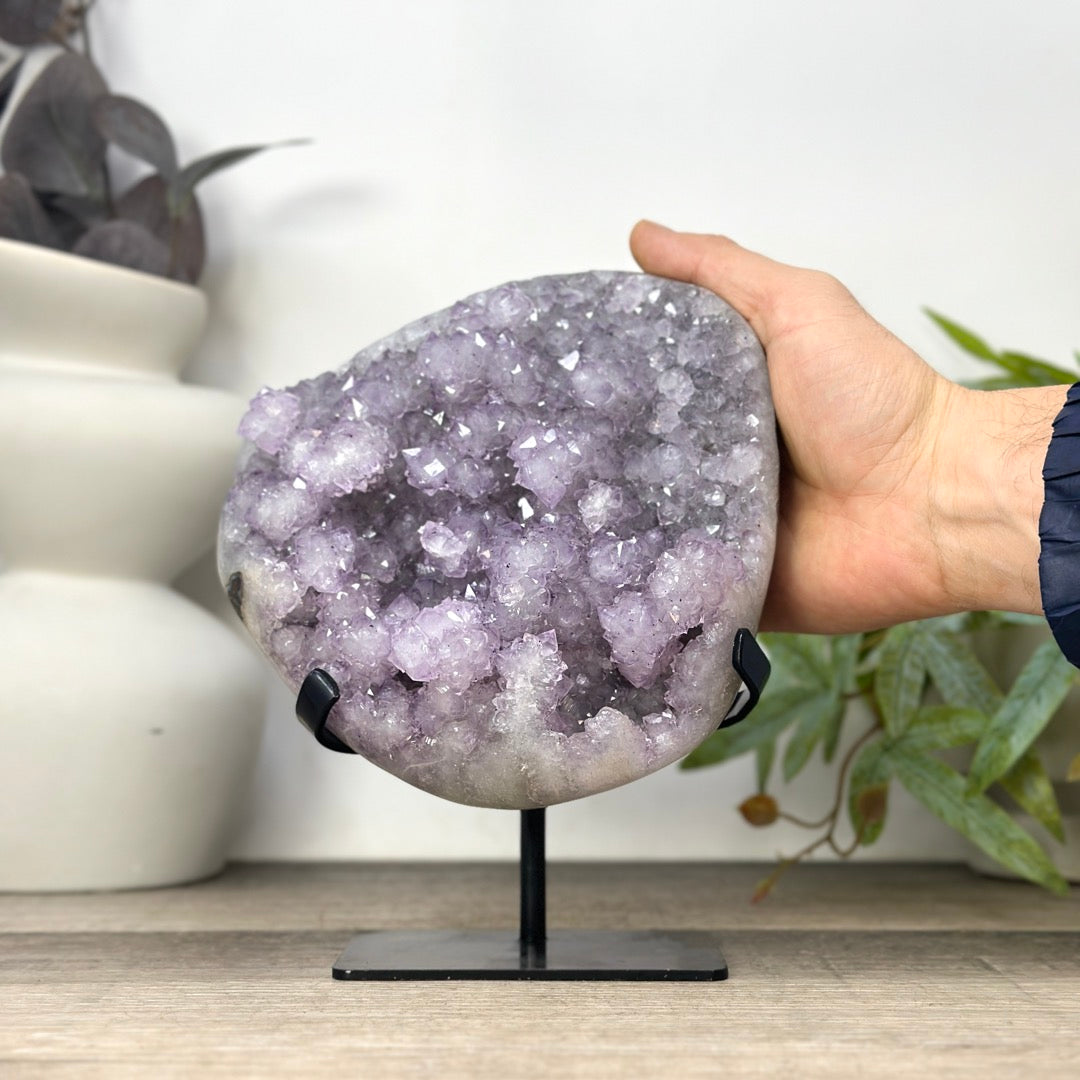 Large Uruguayan Amethyst Crystal for Home Decor - MWS3299