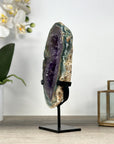 Stunning Natural Amethyst & Green Jasper Stone Portal - MWS2231