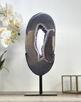 Natural Large Agate & Amethyst Crystal Portal - MWS2120