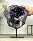 Uruguayan Amethyst Geode with Deep Purple Crystals - MWS2834