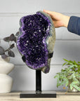 XXL Unique Natural Top Quality Amethyst Geode Statement Piece - MWS3282