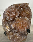 Natural Caramel Citrine Cluster – Radiant Golden Crystal for Abundant Energy & Home Decor - MWS2522
