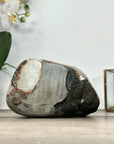 Quartz Sugar Druzy Stone Geode Centerpiece - STGE0028