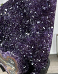 Amethyst Geode with Deep Purple Crystals and Natural Banding - MWS2934