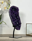 Uruguayan Amethyst Crystal Cluster on Stand - MWS2635