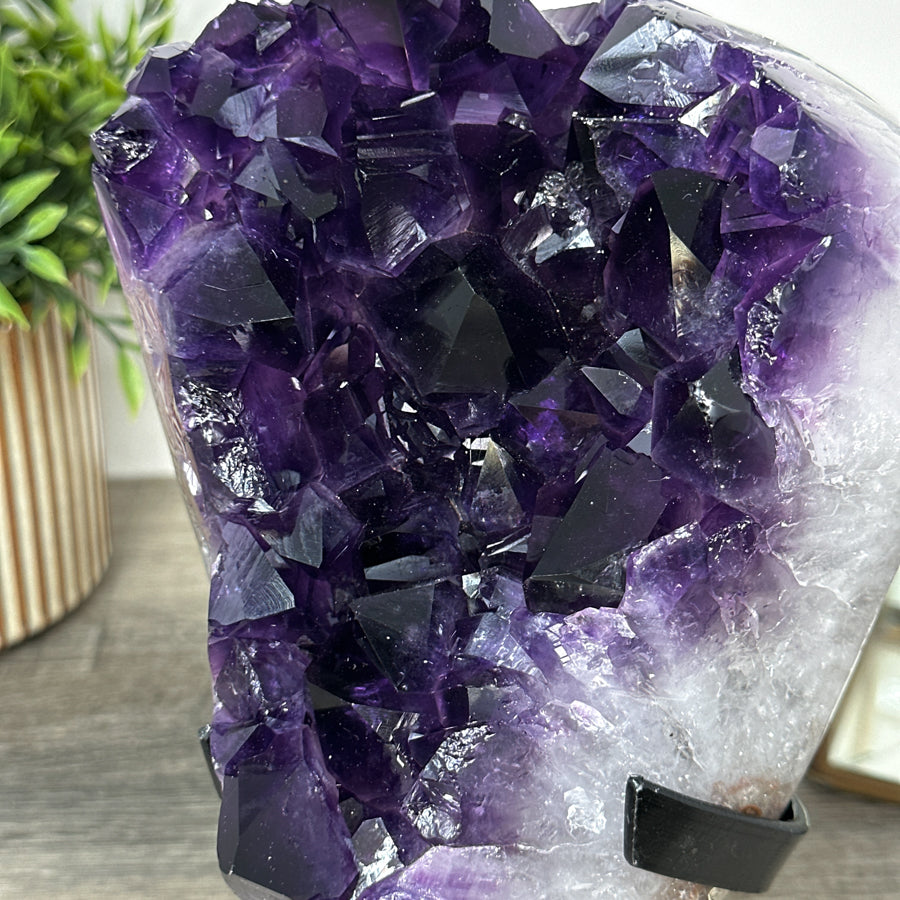 Unique A grade Amethyst Crystal Cluster with Huge Crystals - MWS2165