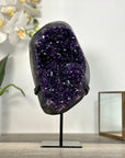 Uruguayan A+ Grade Amethyst Crystal Cluster on Stand - MWS2627