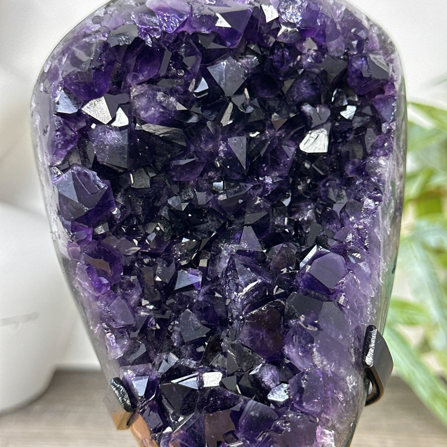 Top Grade uruguayan Amethyst Crystal on Stand - MWS3255