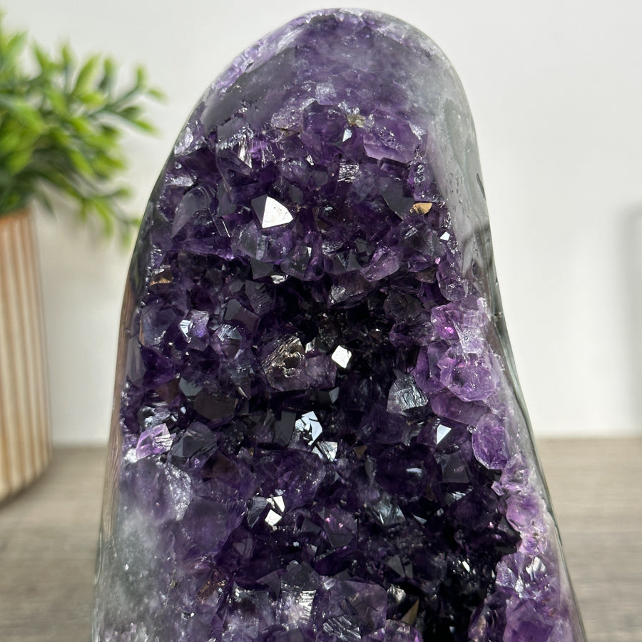 Large Natural Amethyst Cathedral with Polished Edges - CBP1187