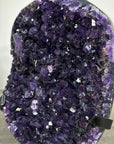 Natural Uruguayan Amethyst Geode with Deep Purple Crystals - MWS2587