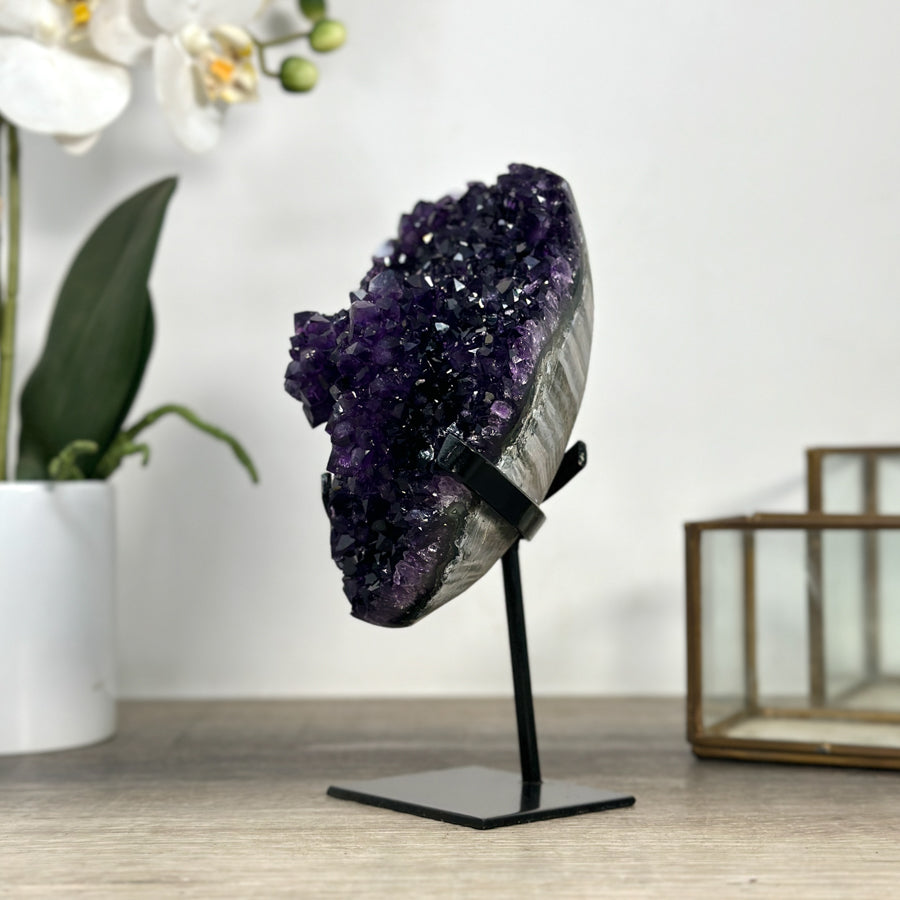 Top Grade Amethyst Cluster with Stalactite Formations - MWS2252