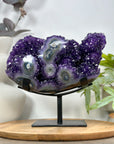 Unique Natural Amethyst Specimen with A+ Grade Crystals & Stalactite Formations - MWS3103