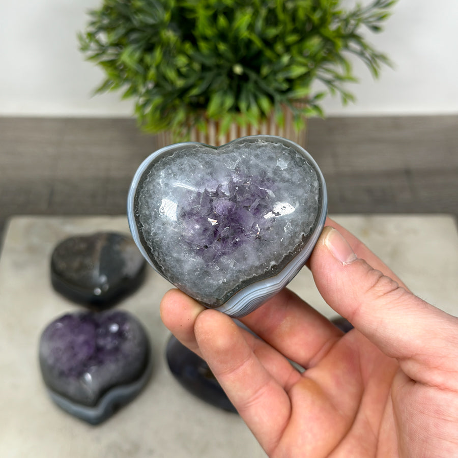 Mixed Minerals Hearts Set - MHLT0298