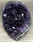 Natural Amethyst Crystal Cave - Deep Purple Top Quality Crystals - CBP1208