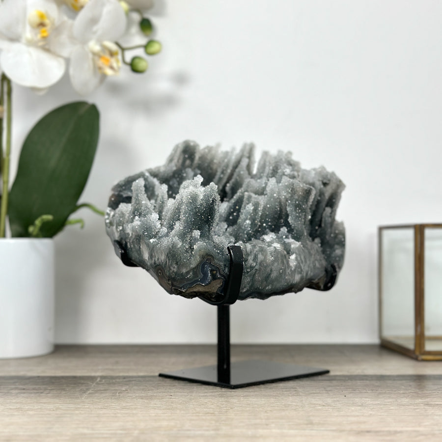 Natural Quartz Specimen full of Salactite Formations - MWS2900