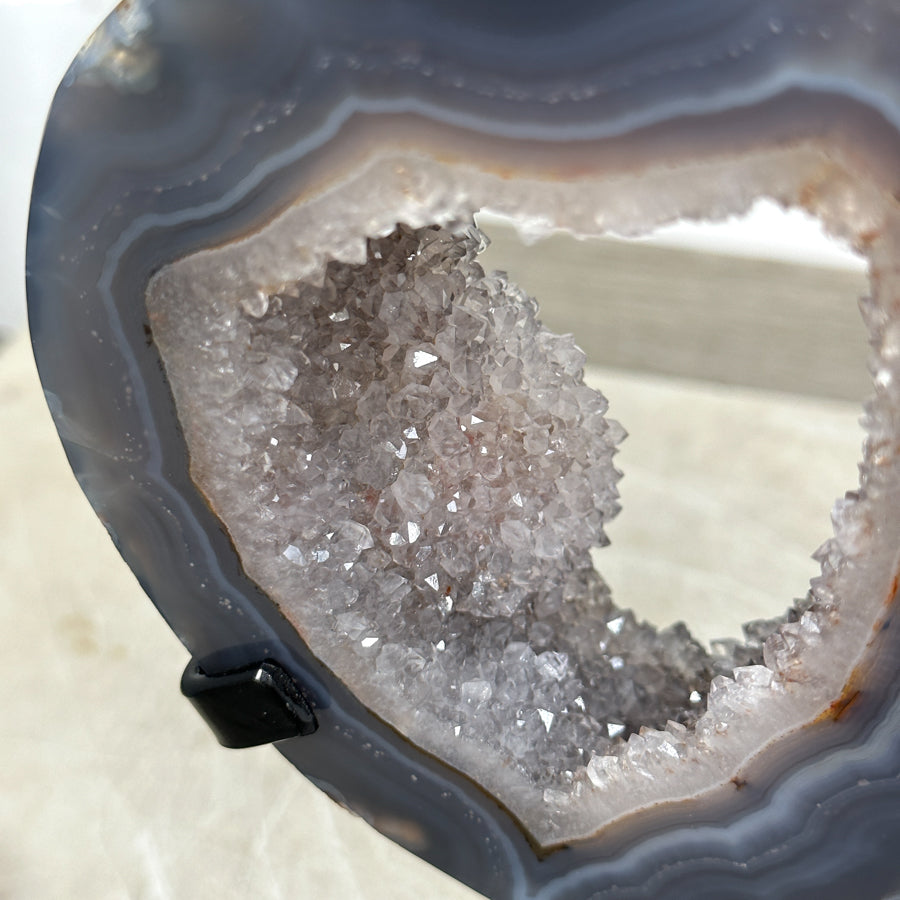 Stunning Natural Agate &amp; Quartz Stone Portal - MWS1939