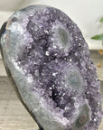 Natural Amethyst Crystal with Stalactite Eyes Formations - MWS3294