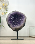 Natural Amethyst Geode with Stunning Agate Shell - MWS2970