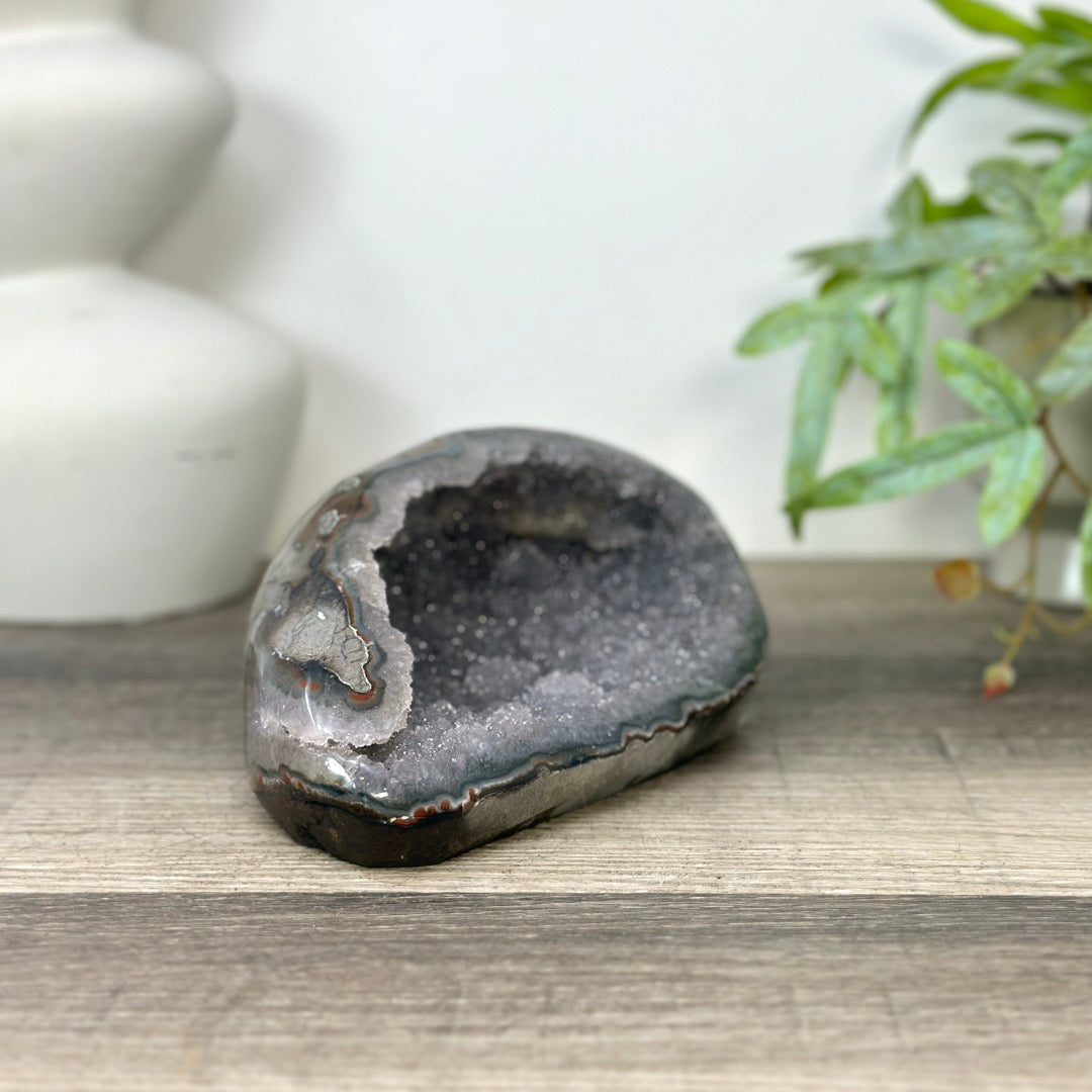 Natural Sugar Quartz Geode - STGE0038