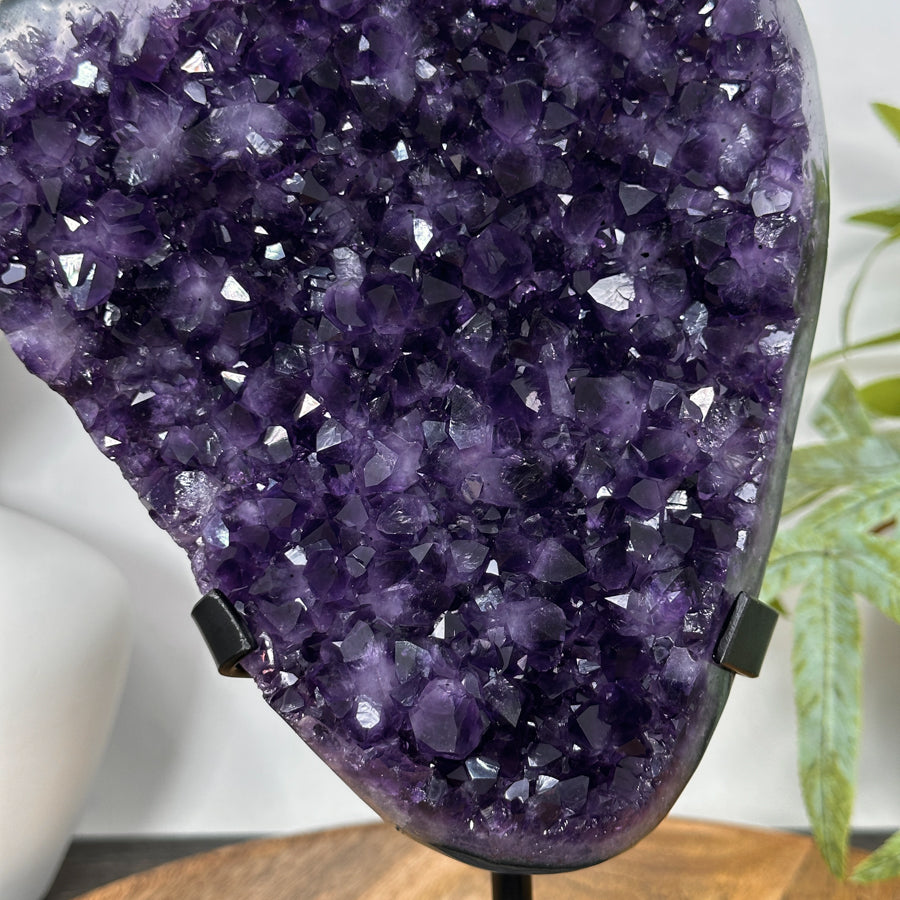Top Quality Deep Purple Amethyst Crystal Specimen - MWS3109