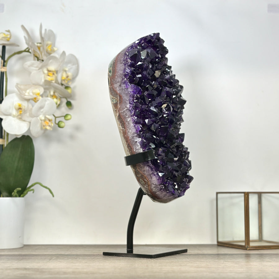 Unique Top Grade Natural Amethyst Cluster - MWS2967