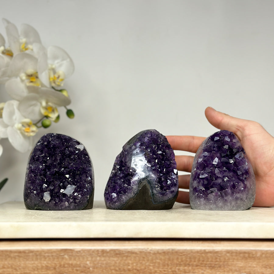 Amethyst Cathedrals Lot - AMLT0182