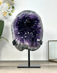 Top Quality Natural Amethyst Geode on Stand - MWS2929