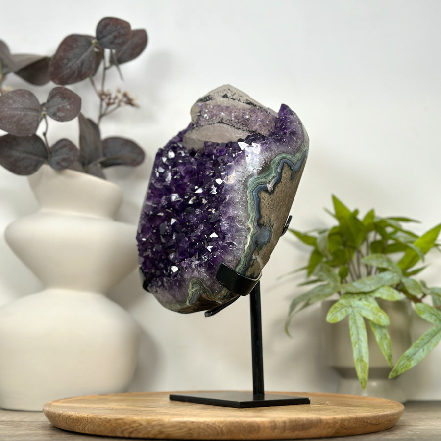 Large Natural Uruguayan Amethyst Statement Piece - MWS3076