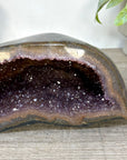 Natural Amethyst Geode with Agate Shell - STGE0112