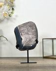 Natural Uruguayan Agate Geode with Druzy Interior - MWS3017