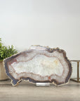 Natural Uruguayan Quartz Stone Slice - SLC0015