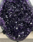 Top Quality Natural Deep Purple Amethyst Geode - MWS3179
