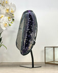Unique Amethyst Geode on Metall Stand - MWS2474