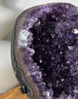 Natural Uruguayan Amethyst Geode on Stand - MWS3097