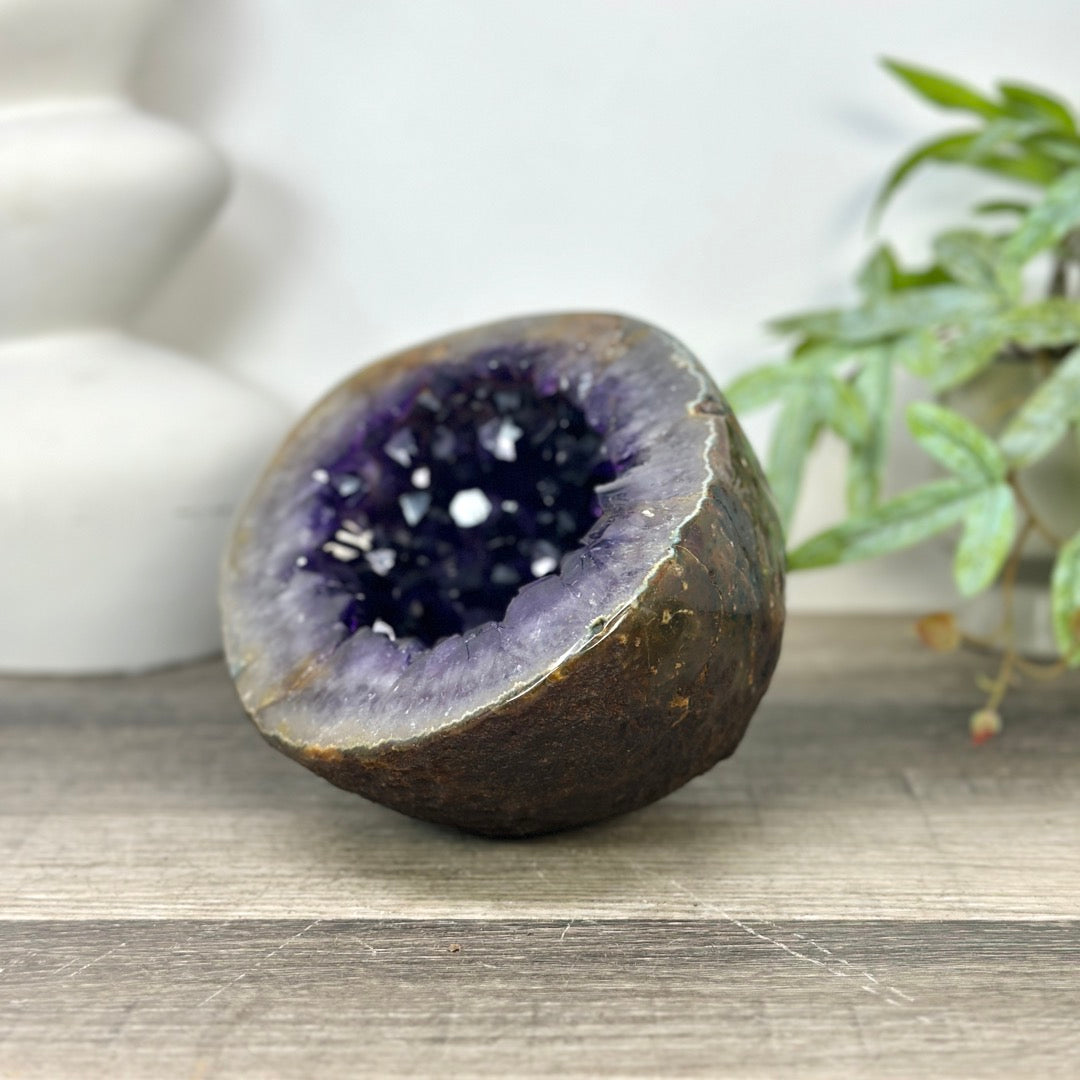 Large Natural Uruguayan Amethyst Geode with Large Crystals - STGE0042