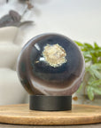 Amethyst Sphere Geode with Beautiful Crystal Formation - SPH0195