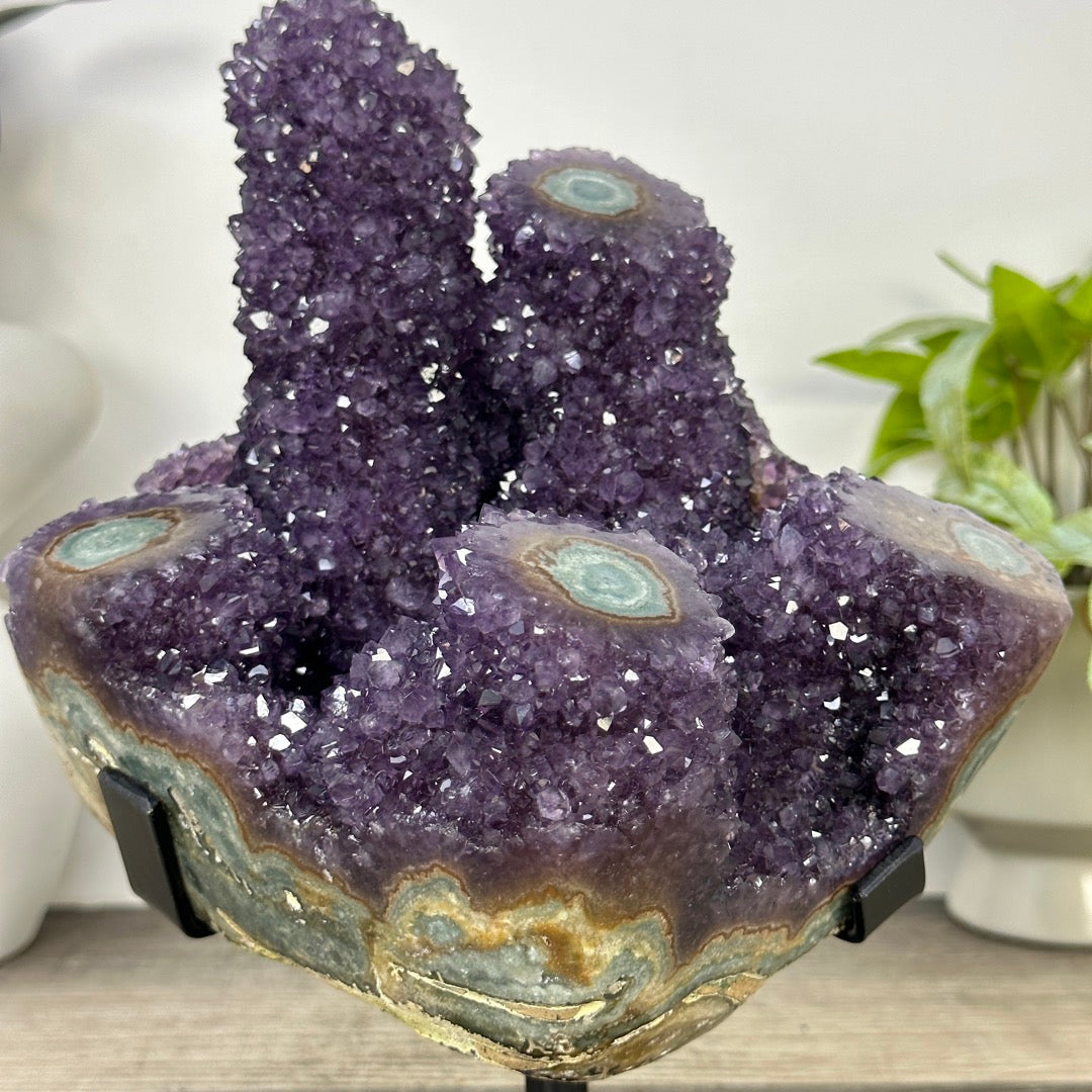 Collection Grade Amethyst Stalactite Formation - MWS3385