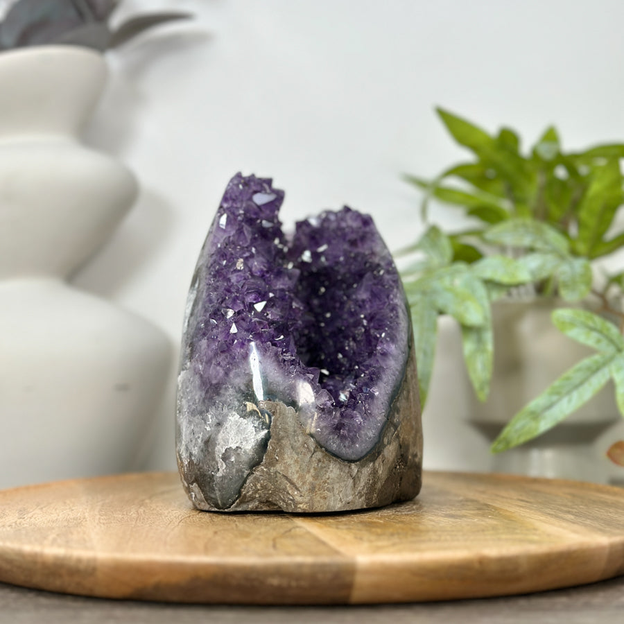 Natural Amethyst Geode Cathedral Geode from Uruguay - CBP1296