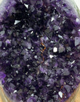 Large Deep Purple Amethyst Cathedral Geode - CBP1305