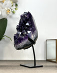 Premium Uruguayan Amethyst Crystal - Stand Included - MWS2945
