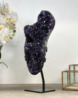 Outstanding Natural Amethyst Stone with Stalactite Formations