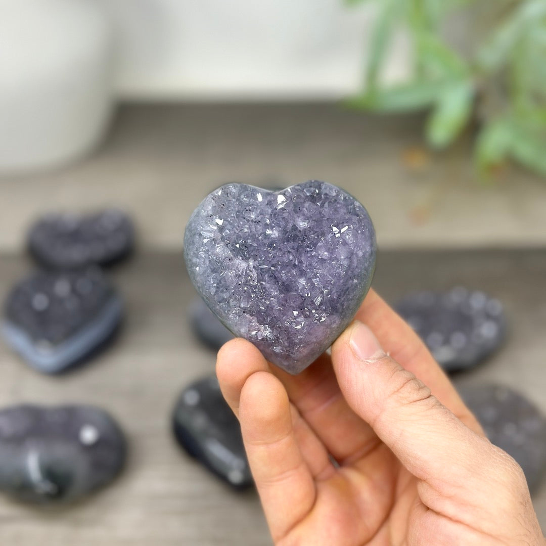 Mixed Minerals Hearts Set - MHLT0357