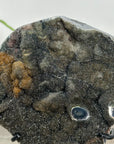 Natural Sugar Quartz Druzy & Agate Crystal Cluster - MWS2250