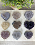 Mixed Minerals Hearts Set - MHLT0319