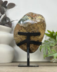 Huge Natural Amethyst & Jasper Statement Piece for Home Decor - MWS3322